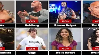WWE Wrestlers And Their Children's Age Comparison