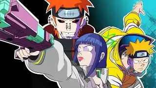 NARUTO CYBERPUNK EDGERUNNERS 2 | SANDEVISTAN vs PAIN (Naruto parody)