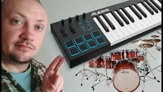 Как Забить Живые Барабаны на midi Клавишах!!