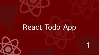 React Project Tutorial #1 - react projects for beginners | Todo App part 1