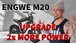 E bike ENGWE M20 upgrade Shunt Mod