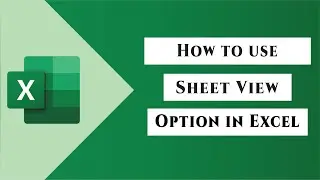 How To Change The Temporary View In Excel Every Time You Hit The Refresh Button!