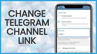 How to Change Telegram Channel Link | Telegram Guide
