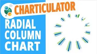 Charticulator #1: How to create a radial column chart