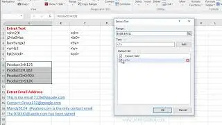 How To Extract Part Of Text String From Cell In Excel?