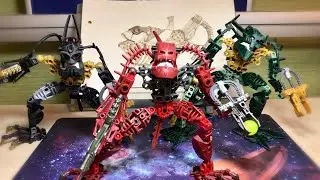 ОБЗОР НА ЛЕГО БИОНИКЛ ПИРАКИ - ХАКАНН, ЗАКТАН, РЕЙДАК - LEGO BIONICLE G1