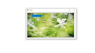 How to create a Custom transparent  background image  Datagridview- VB.net @mikecodz2821