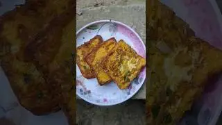 Simple dim toast🥚how to make dim toast 👍👍 how to make egg toast  🥚🥚 