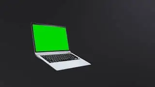 Laptop Green Screen Animation Video