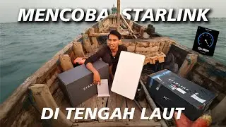 INTERNET KENCANG DI LAUT LEPAS ?? DENGAN STARLINK