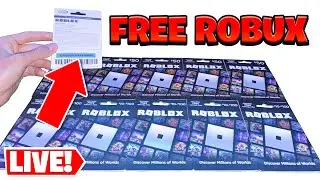 🔴 GIVING 50,000 ROBUX TO EVERY VIEWER! ROBUX GIVEAWAY LIVE! (FREE ROBUX)