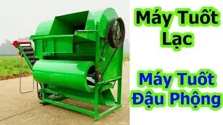 Máy tuốt củ lạc - Máy tuốt đậu phộng - Peanut Plucking Mchine