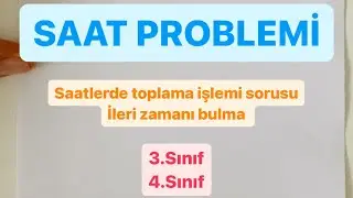 3. ve 4. Sınıf - Saatlerde Toplama İşlemi #shorts