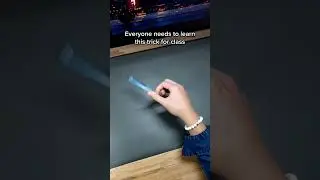 Bored? Try The INFINITY Pen Spinning Trick ♾️👀