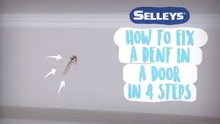 How to Fix a Dent in a Wooden Door - Selleys
