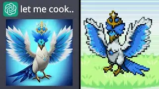 I Made & Beat an AI Generated Pokemon ROM