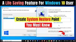 How to Create System Restore Point in Windows 10 Correctly in 2022