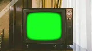 Very Old TV VFX Green Screen Best Video