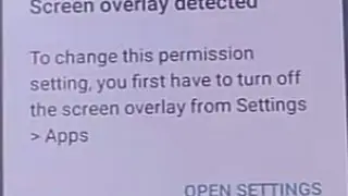 100% Solved Turn Off Screen Overlay Detected in android marshmallow S6, S7, J5, J7, A5, A7, Note 4