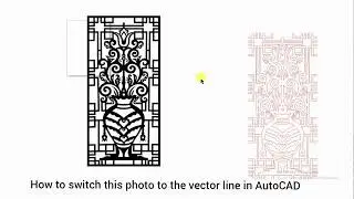 How to vector image trace in AutoCAD
