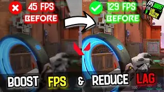 ➢Valorant Lag FIX | After UPDATE | Fix FPS Drops in Valorant Ep 7 ACT 2 | Low end pc | 2024