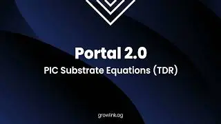 Portal 2.0: PIC Substrate Equations (TDR)
