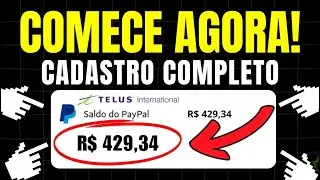 Como Realizar o CADASTRO na TELUS INTERNATIONAL Passo a Passo e GANHAR DINHEIRO ONLINE na TELUS