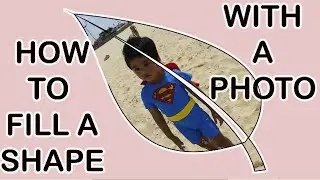 How to fill a shape with a photo in Photoshop - step-by-step tutorial?