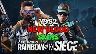 *ALL* Y9S2 NEW BLOOD BATTLE PASS SKINS,  Elite Sets, Weapon Skins - RANKED CHARMS,  BP Road Map - R6