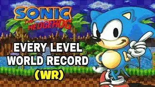 Every Level World Record - Sonic the Hedgehog (1991)