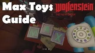 All of Max Toys Collectible Walkthrough Guide Wolfenstein The New Order