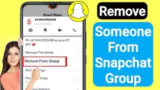 How To Remove Someone From Snapchat Group Chat | How to Remove Members In Snapchat Group