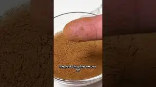 Cinnamon is HYDROPHOBIC! 