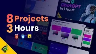 Build 8 Cool JavaScript Frontend Projects In 3 Hours