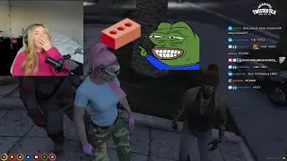 BrookeAB Bricked Up IRL by GG Selena's Mommy Voice | NoPixel GTA RP
