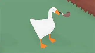 ГУСЬ С ТРУБКОЙ ПРОТИВ ДЕДА Володя в Не названнная игра про гуся | Untitled Goose Game | Гусь гейм