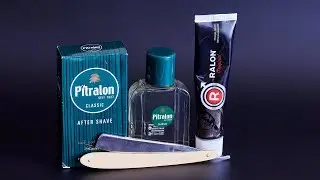 Опасная бритва клин Франция ...LITE, RALON крем для бритья, Pitralon After Shave #homelike #бритьё