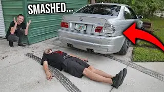First Big Crash At the LZ Compound...