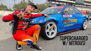 FD Irwindale Round 7: Competing in a Rental! (900HP LS S14)