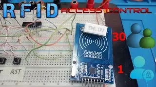 RFID Erişim Kontrolü 30 Kullanıcı 1 Yönetici