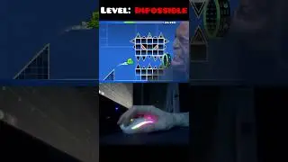 Geometry Dash: IMPOSSIBLE Straight Fly Obstacle 💀