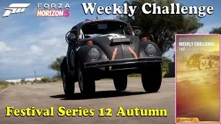 Forza Horizon 5 - Weekly Challenge Autumn Forzathon with 1970 Volkswagen #1107 Bug | Xbox Series