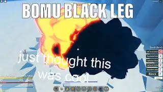 [GPO] cool bomu black leg clip i guess