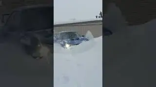 субару импреза пробивает снег