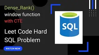 Leetcode Hard SQL Problem | Top 3 Highest salary department wise.