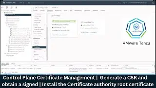 Lab  - 18 Control Plane Certificate Management | Install the Certificate authority root certificate