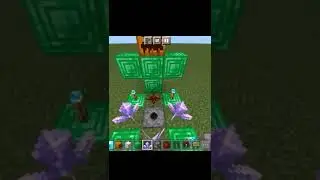 💎изумрудный голем в майнкрафте пе без модов💎😅 