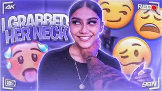 Grabbing My Crush Neck To Get Her Reaction AND THIS HAPPENED...