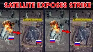 Airbase in Ruins: Satellite Evidence Shows Extensive Damage after Ukrainian Drone Attack
