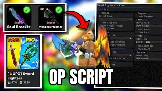 [2023 PASTEBIN] OP Sword Fighters Simulator Script / HACK GUI! Auto Farm, Auto Ascend, Gamepasses